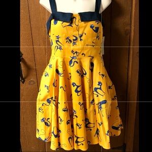 adorable vintage feel eva rose cat dress!